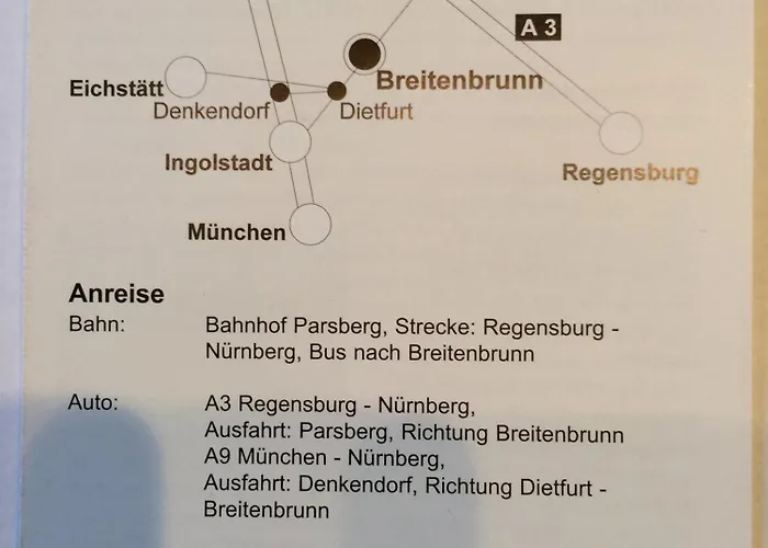 Apartamento Zur Post 2 Breitenbrunn (Bavaria)